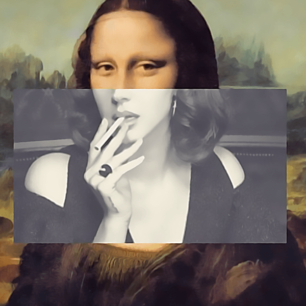 Monnalisa Smoker | Poster Edition - LEDMansion