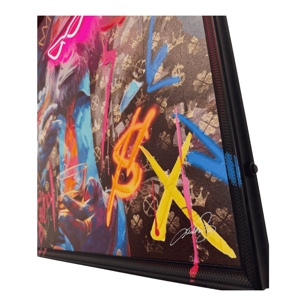 Real painted - Boss Level | Led Wall Art