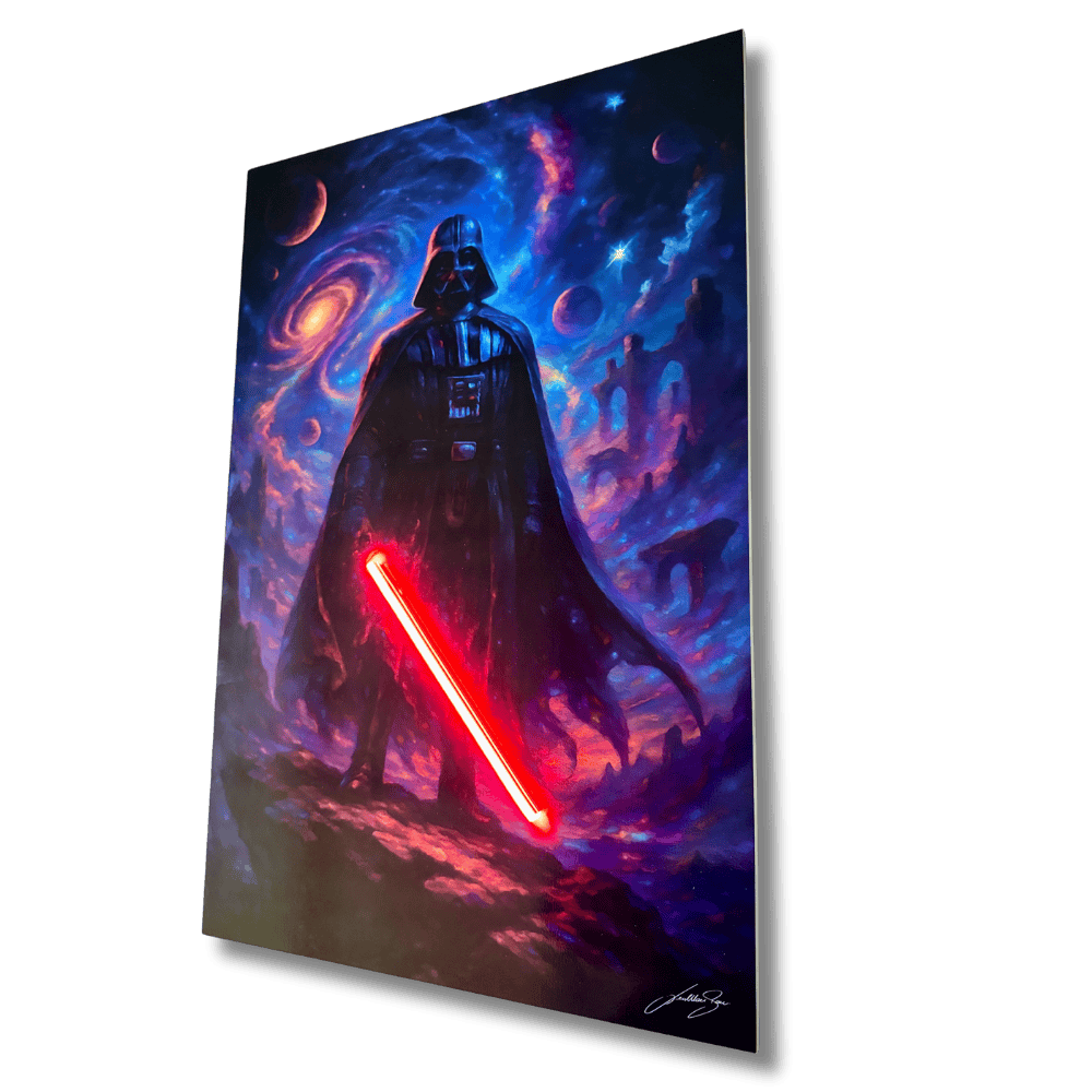 Mystic Darth Fener | Led Wall Art