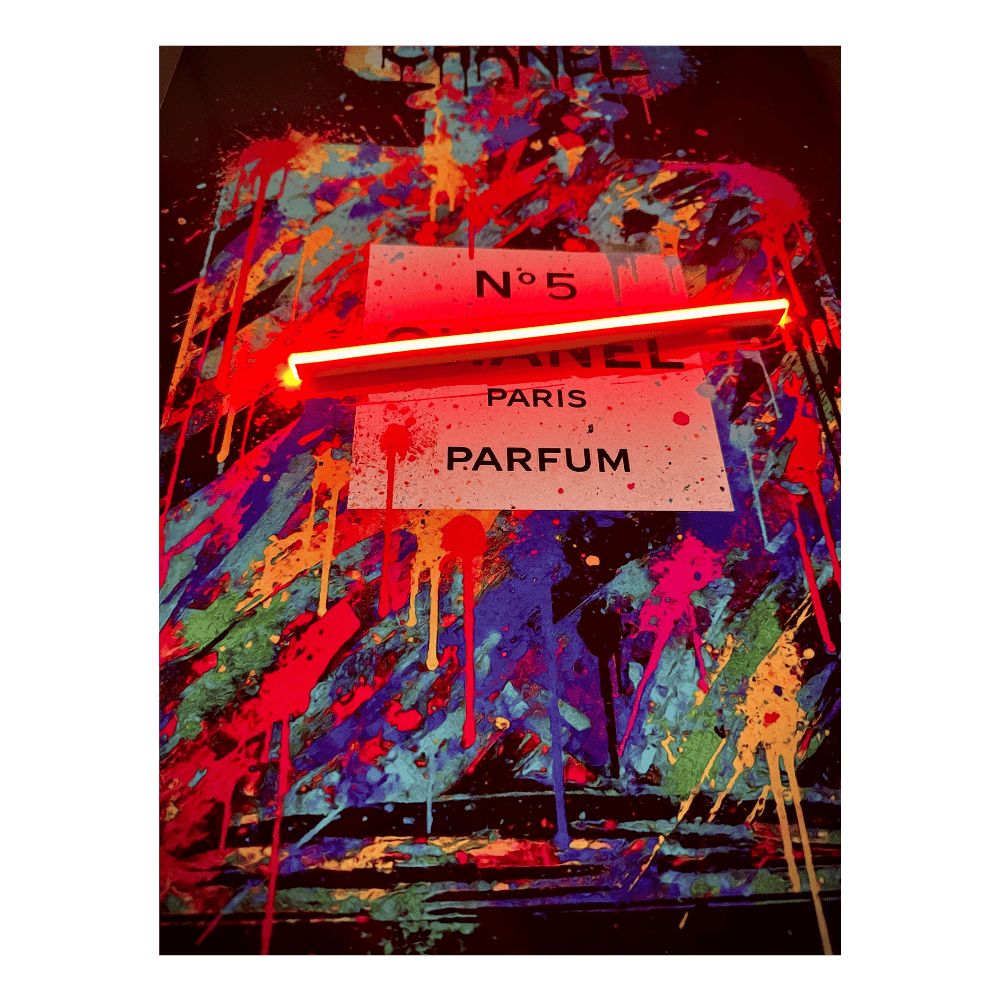 Drip N° 5 V.2 | Led Wall Art