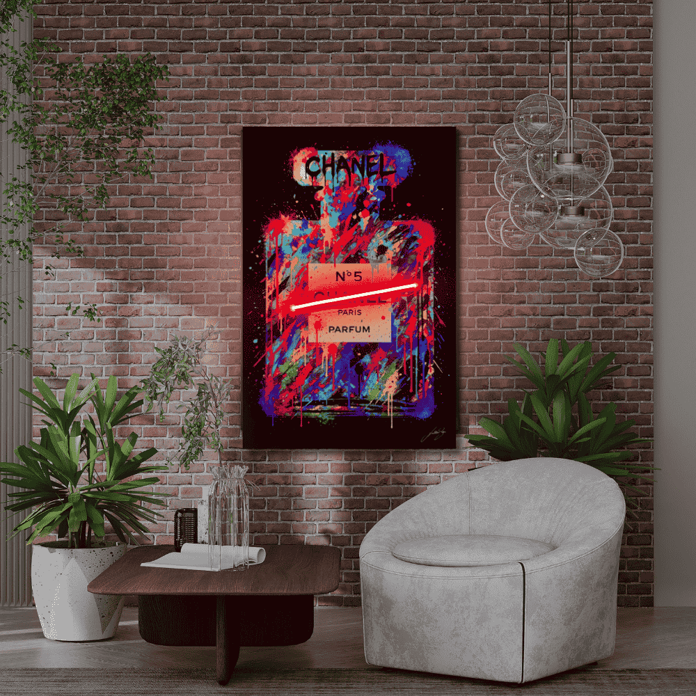 Drip N° 5 V.2 | Led Wall Art