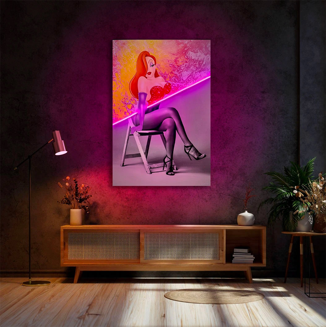 Jessica Unveiled | Led Wall Art