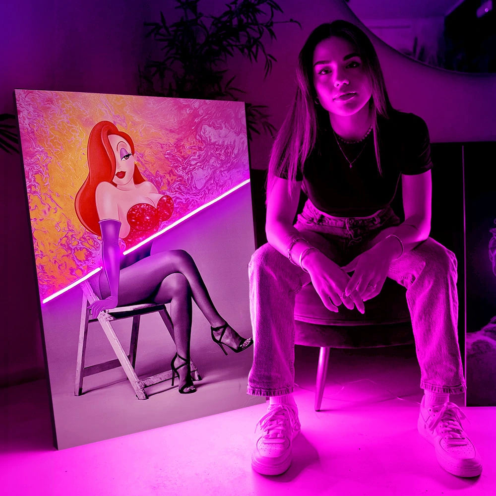 Jessica Unveiled | Led Wall Art