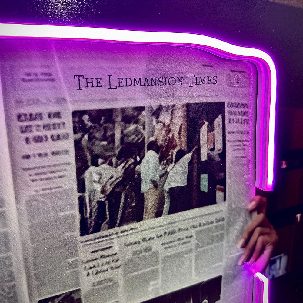 LEDMansion Times | Led Wall Art