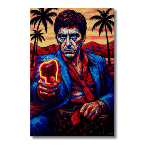 Say Hello | Led Wall Art