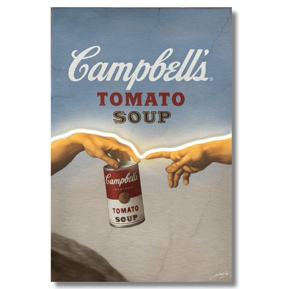 The Divine Soup| Led Wall Art