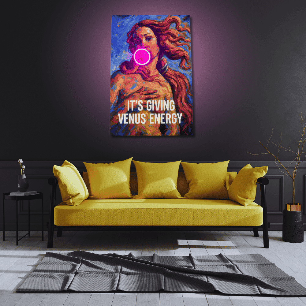 Venus Bubble| Led Wall Art