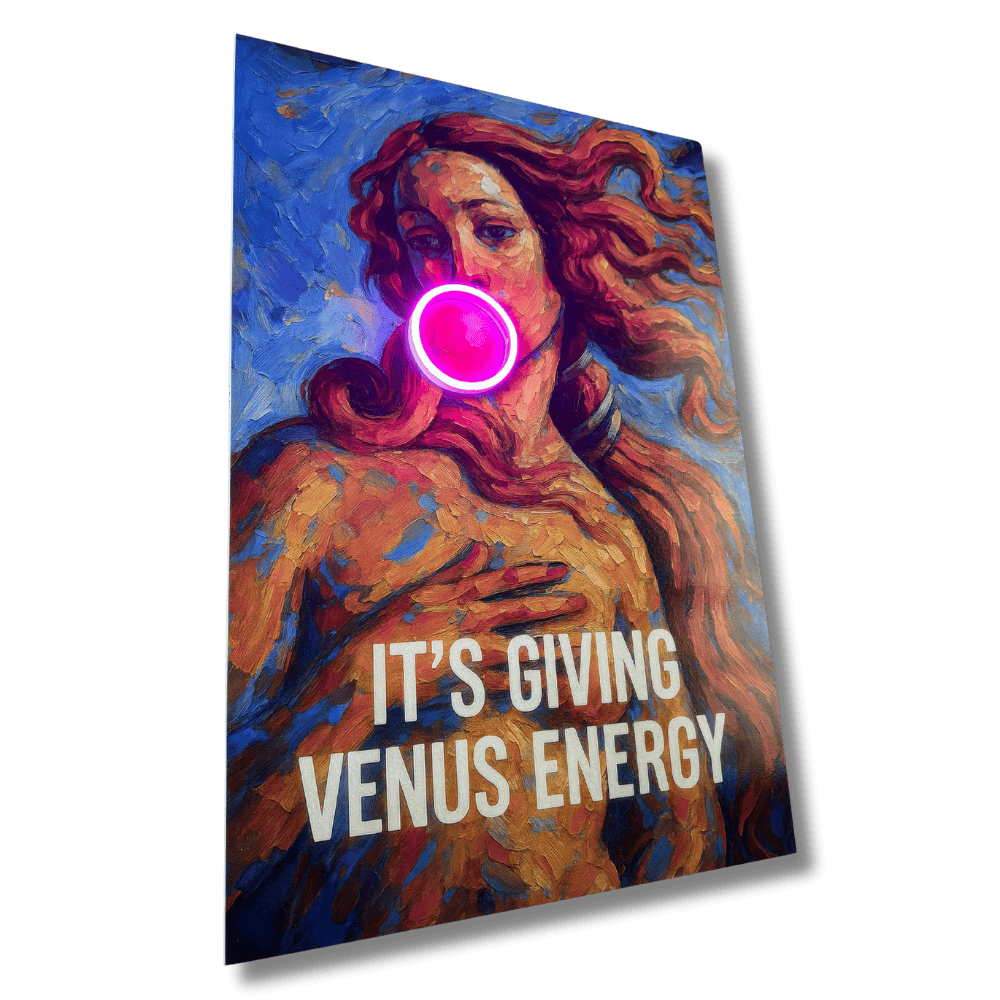 Venus Bubble| Led Wall Art