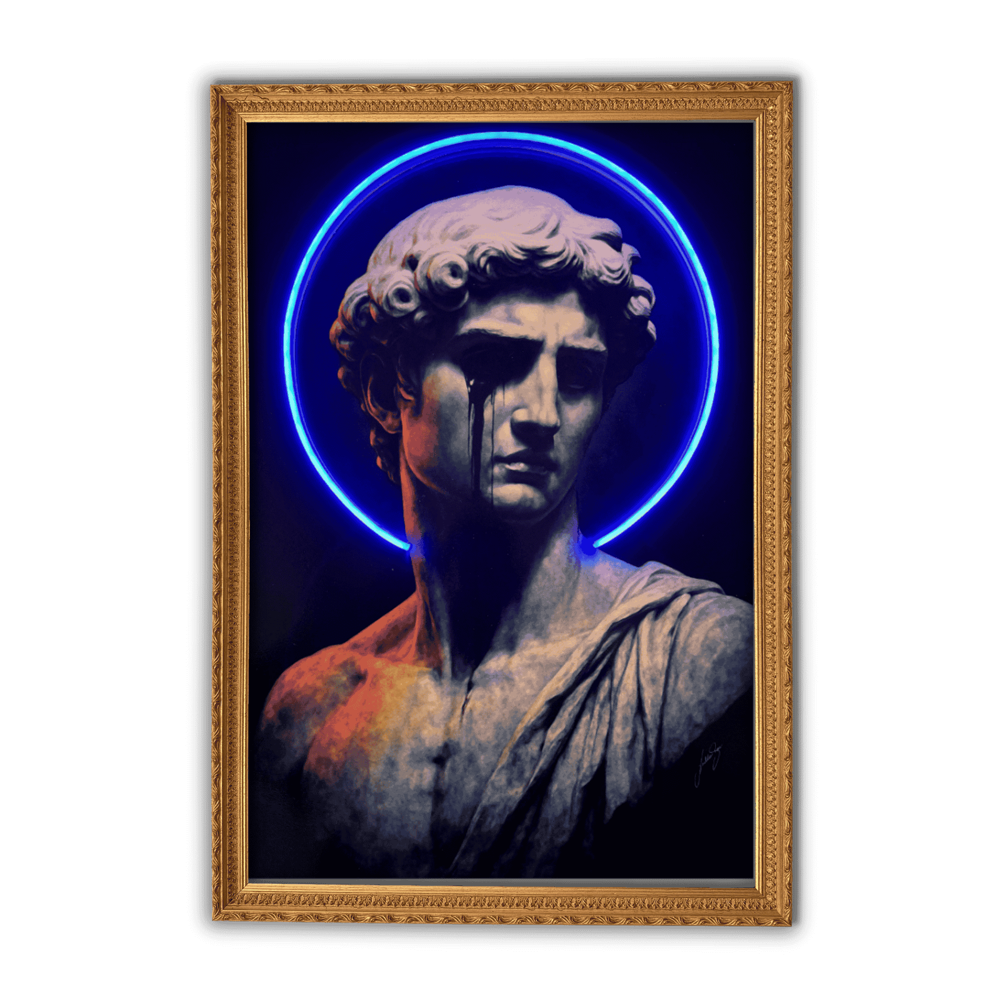 Tears of Apollo | Led Wall Art