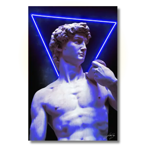 David Triangle | Led Wall Art