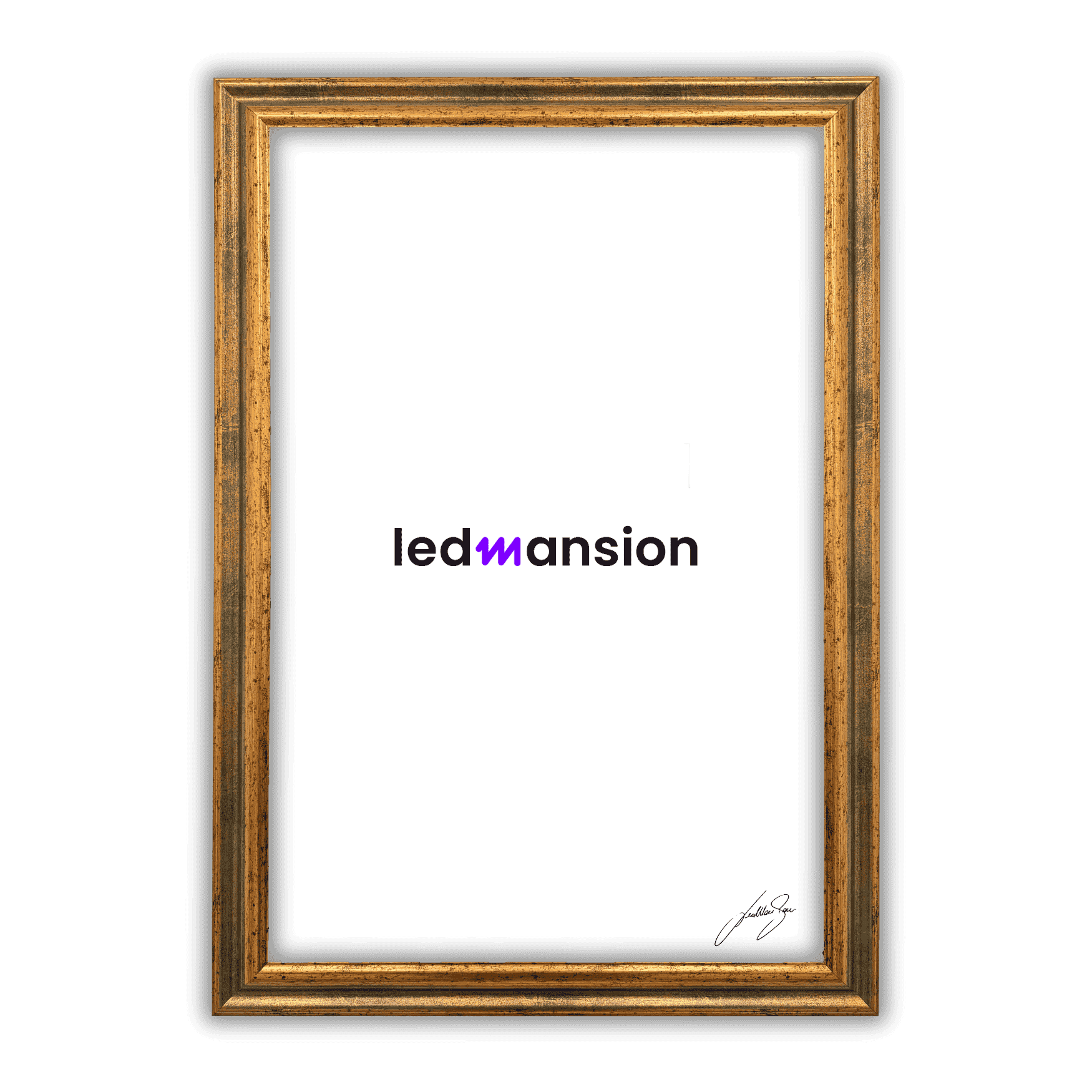 Italian Wood Gold Classic Frame