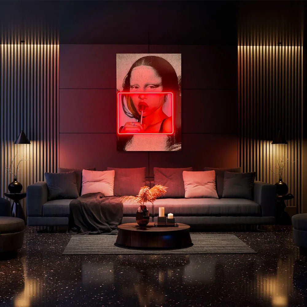Gioconda Lollipop | Led Wall Art - LEDMansion | Led Wall Art