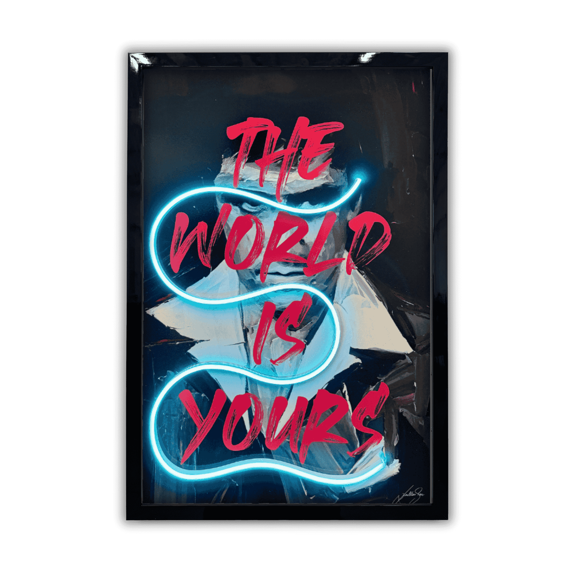 Scarface World | Led Wall Art