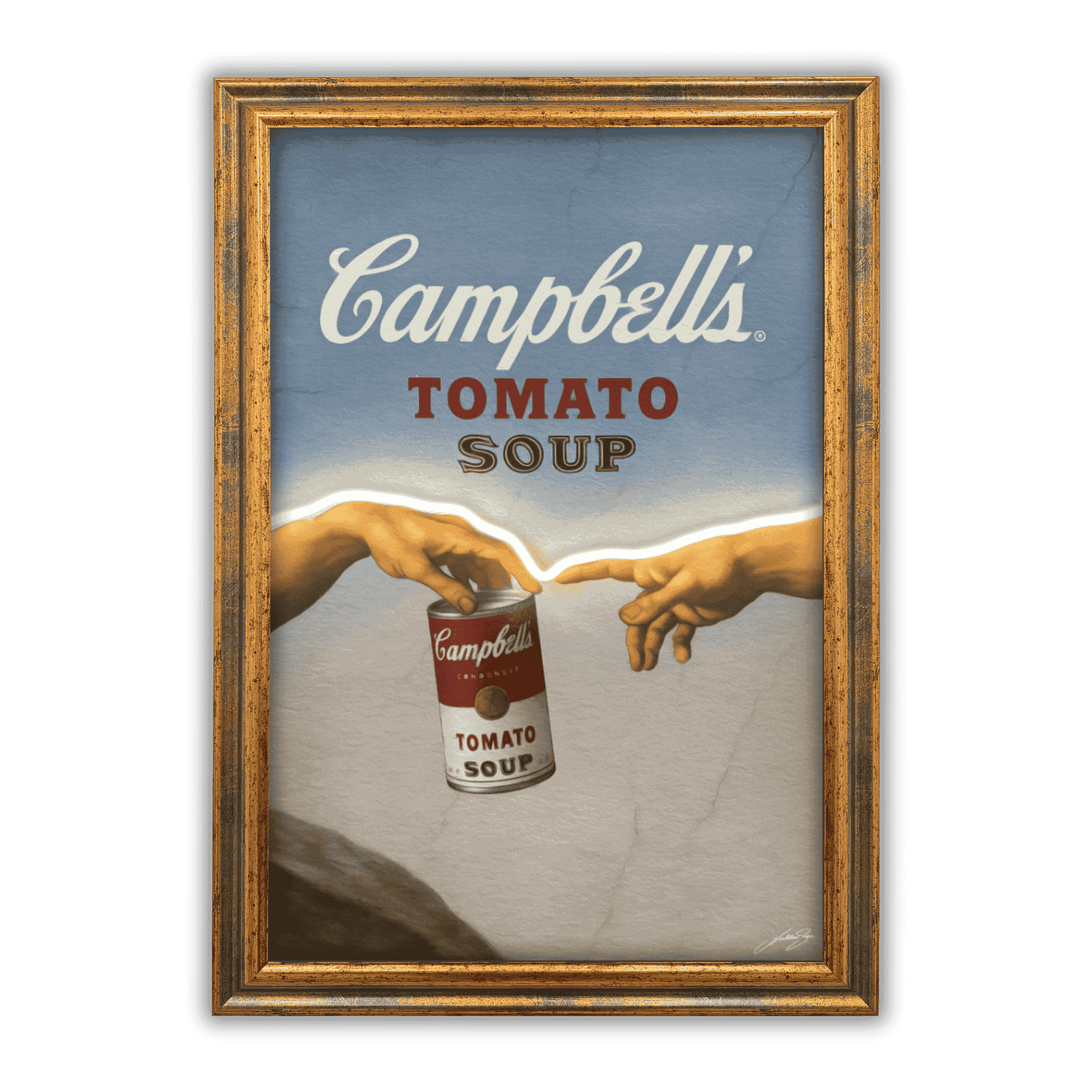 The Divine Soup| Led Wall Art