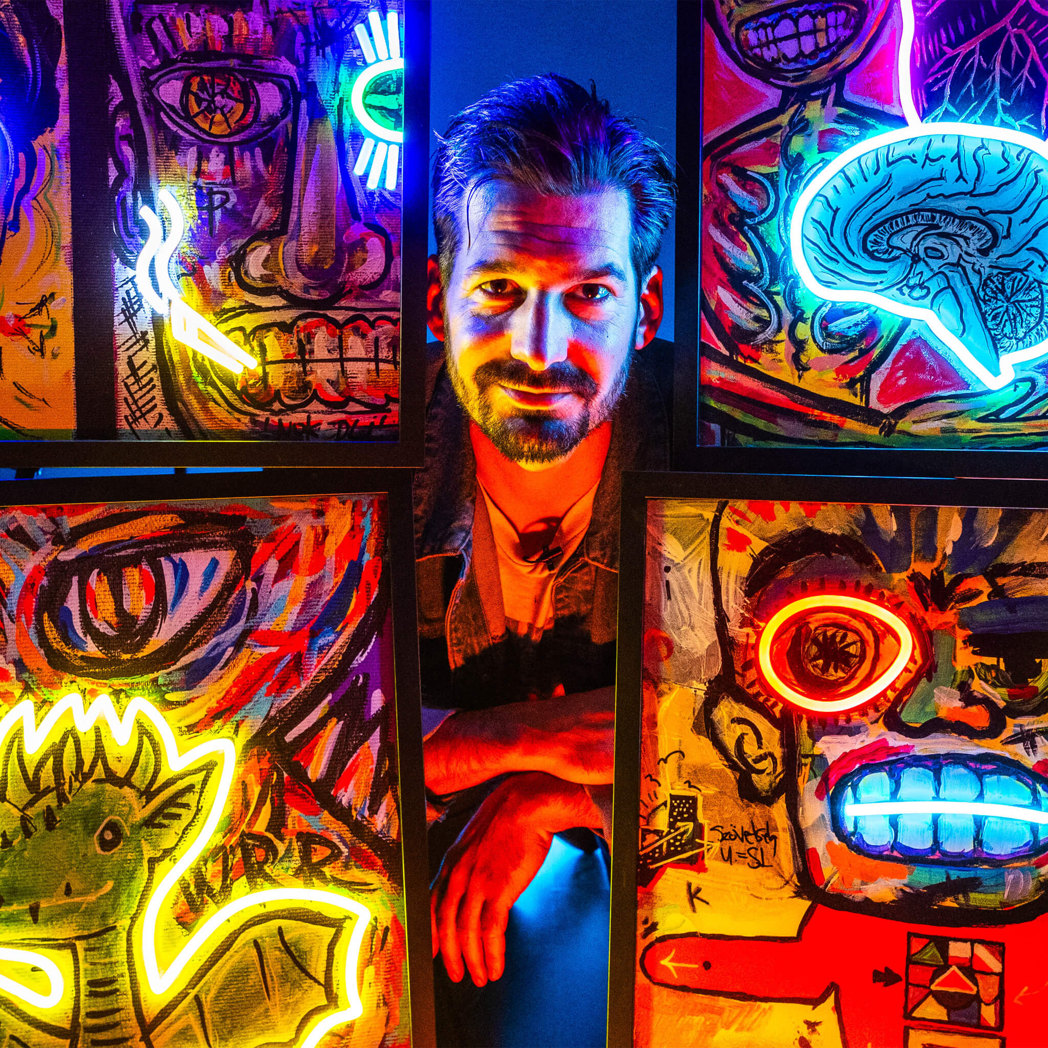 🔥 When Neon Meets Pop: LEDMansion x Ódor Kristóf
