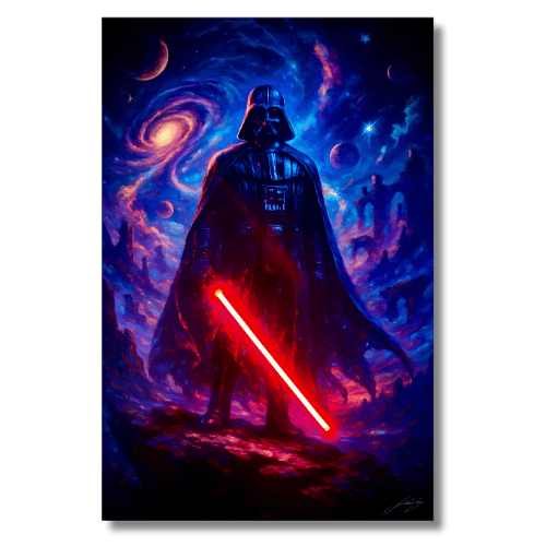 Mystic Darth Fener | Led Wall Art