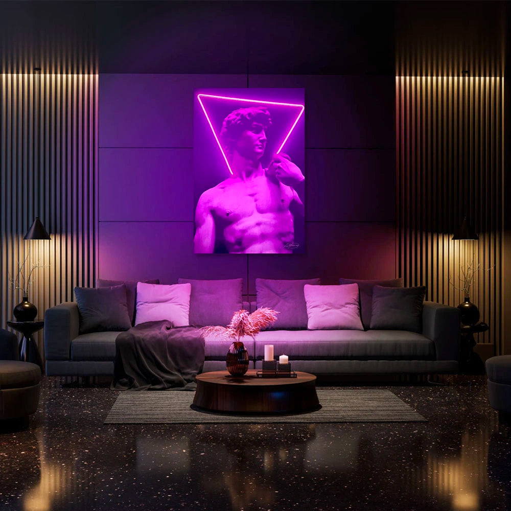 David Triangle | Led Wall Art