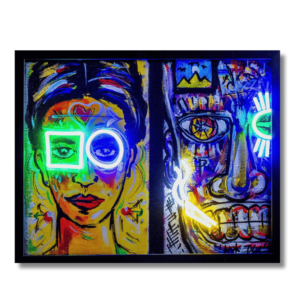 Frida x Ódor K. | Led Wall Art