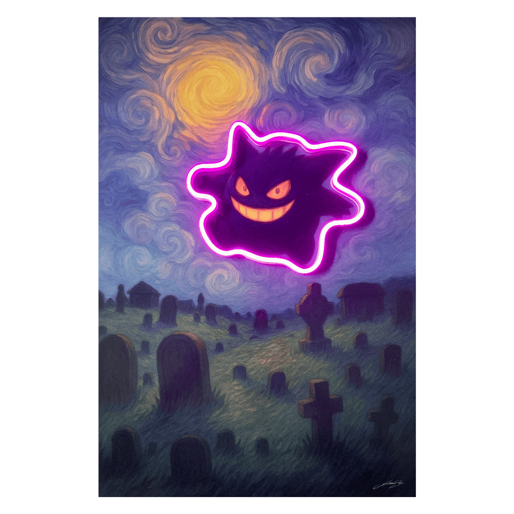 Haunted Night | Led Wall Art
