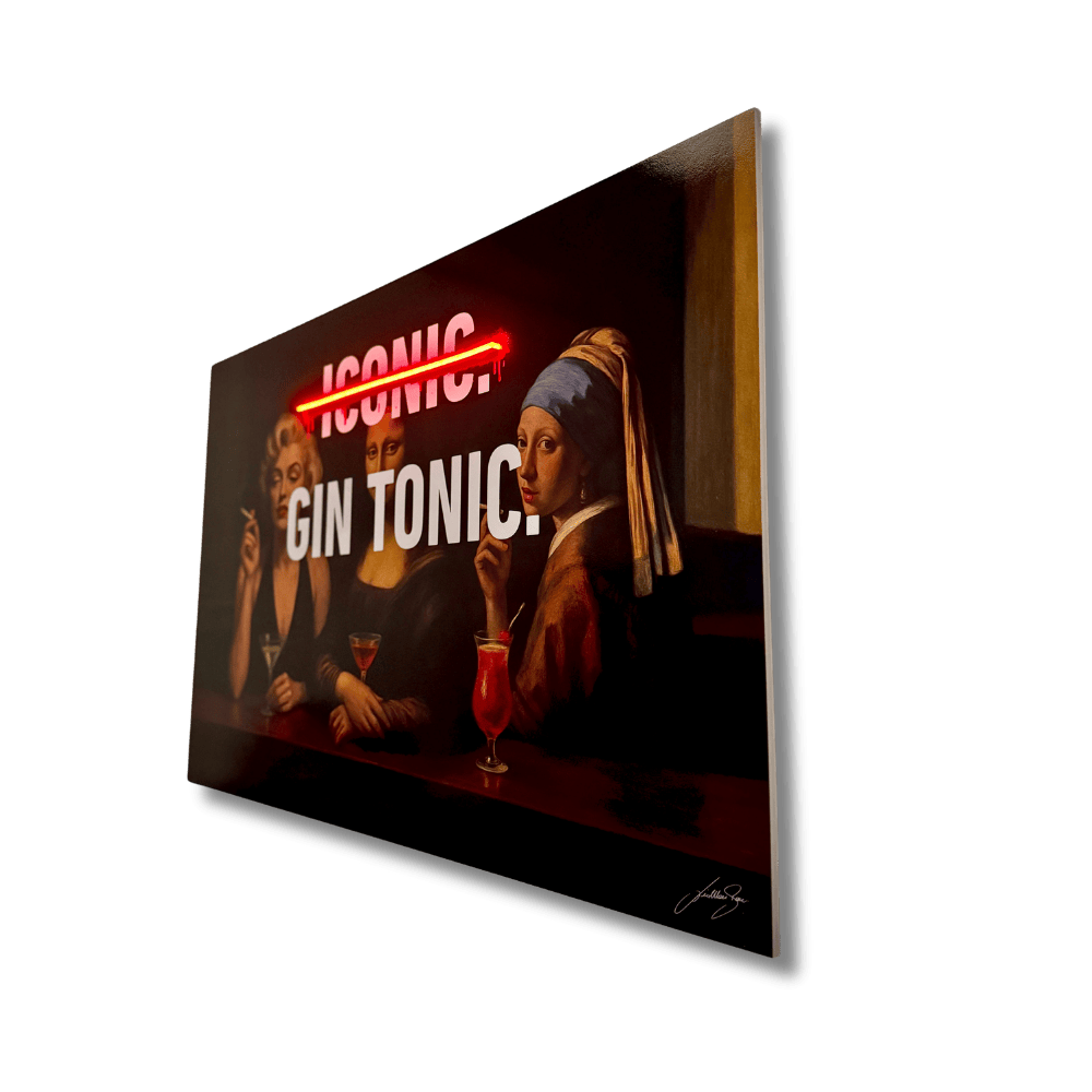 Iconic Bar  | Led Wall Art