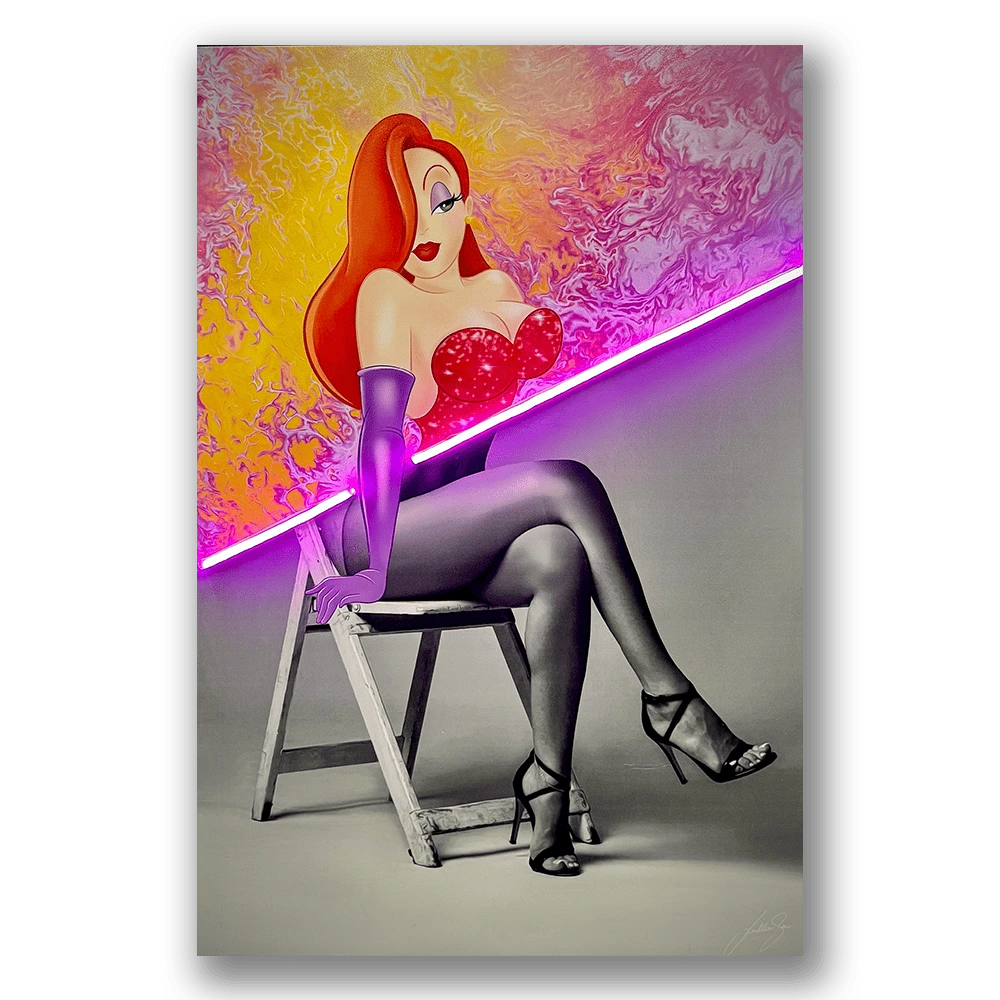 Jessica Unveiled | Led Wall Art