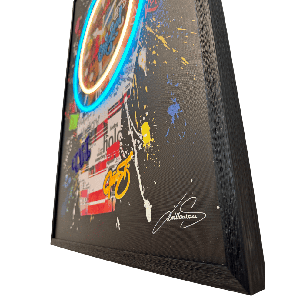 Real painted - Pop Time | Led Wall Art