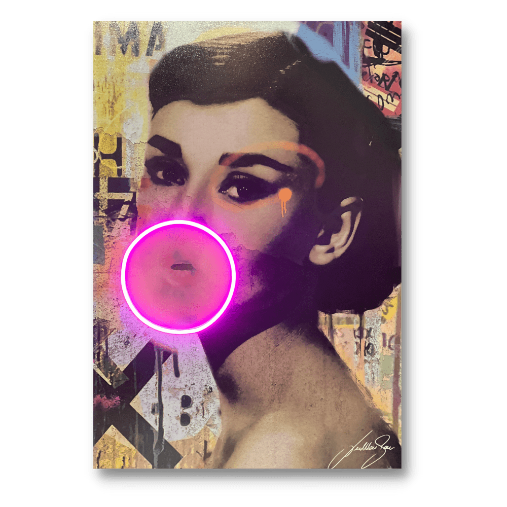 Audrey Bubble V.2 | Led Wall Art - LEDMansion | Led Wall Art