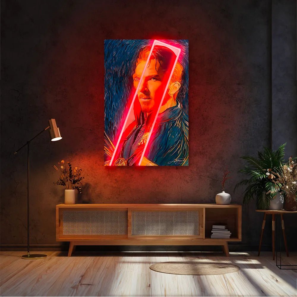 Doctor Strange Van Gogh | Led Wall Art - LEDMansion | Led Wall Art