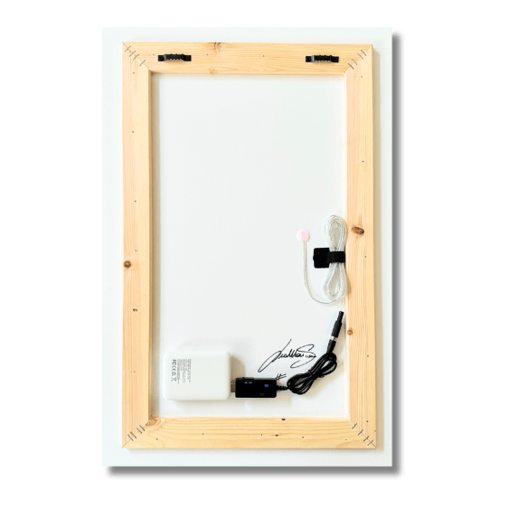 FRAMED BATTERY PACK - LEDMansion | Led Wall Art