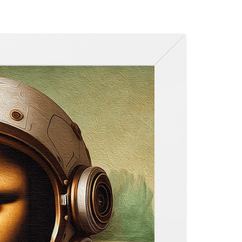 Gioconda Astronaut | Poster Edition - LEDMansion | Led Wall Art