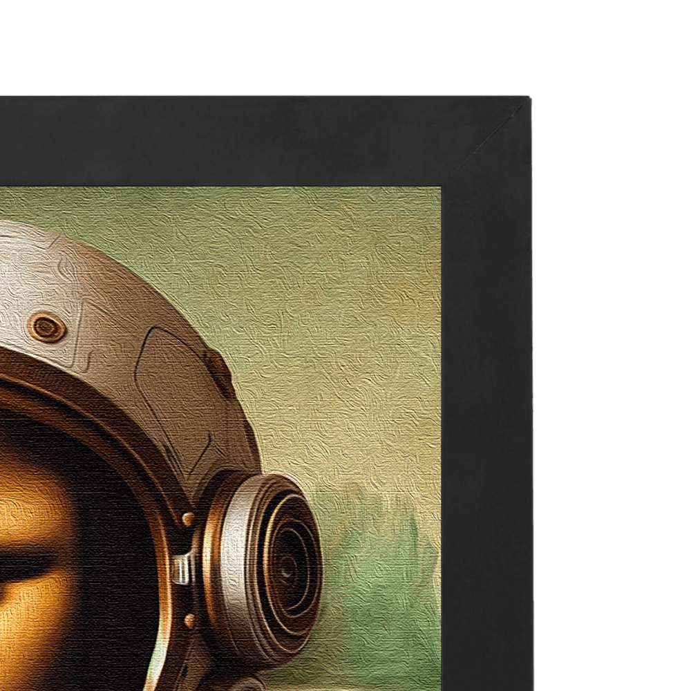 Gioconda Astronaut | Poster Edition - LEDMansion | Led Wall Art