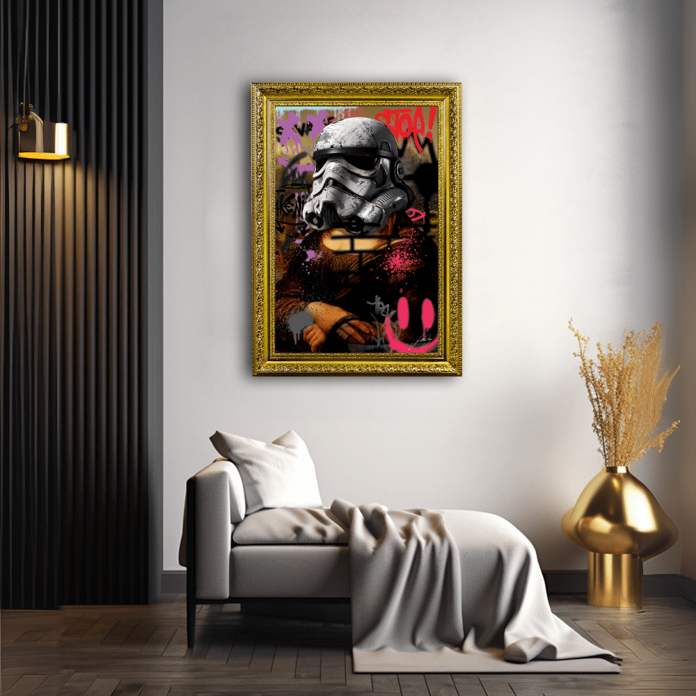 Gioconda Urban | Poster Edition - LEDMansion | Led Wall Art