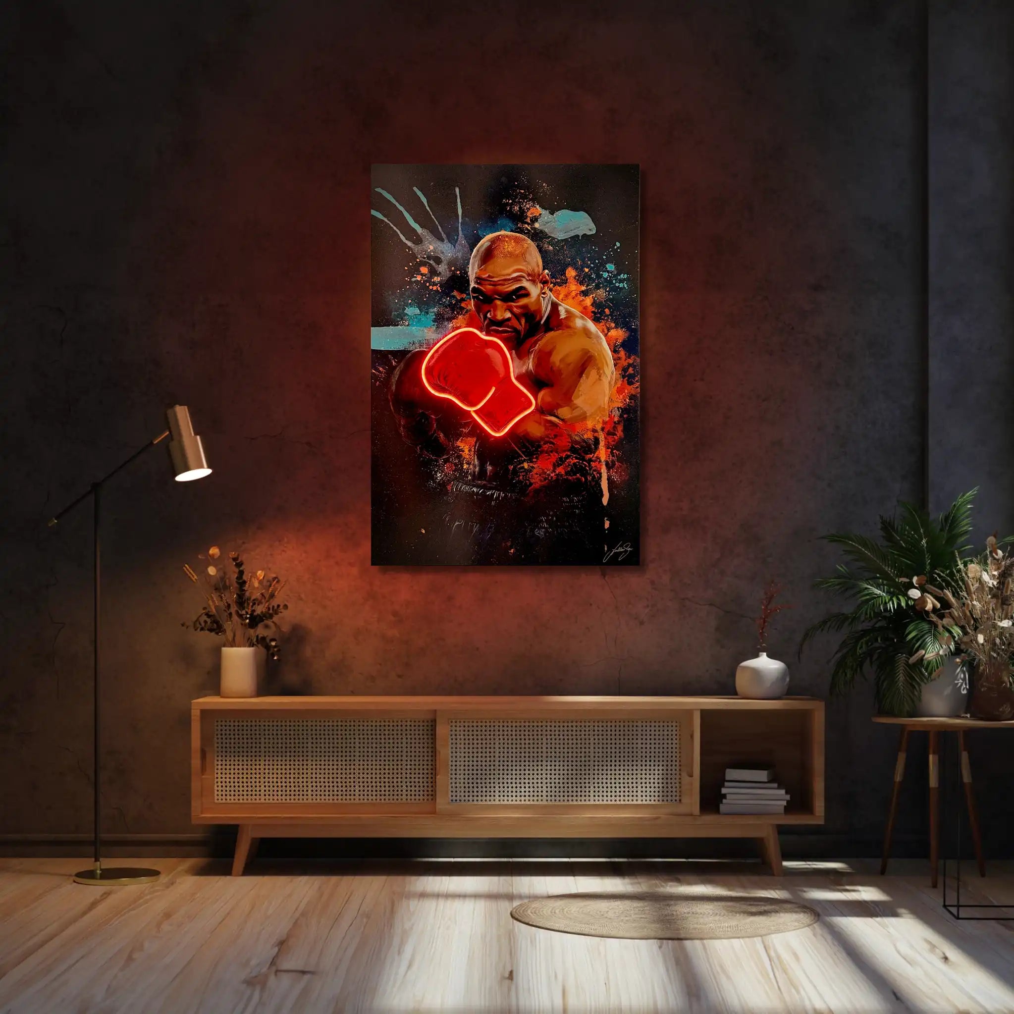 LED Mansion | Exclusive & Limited Edition LED Wall Art Print