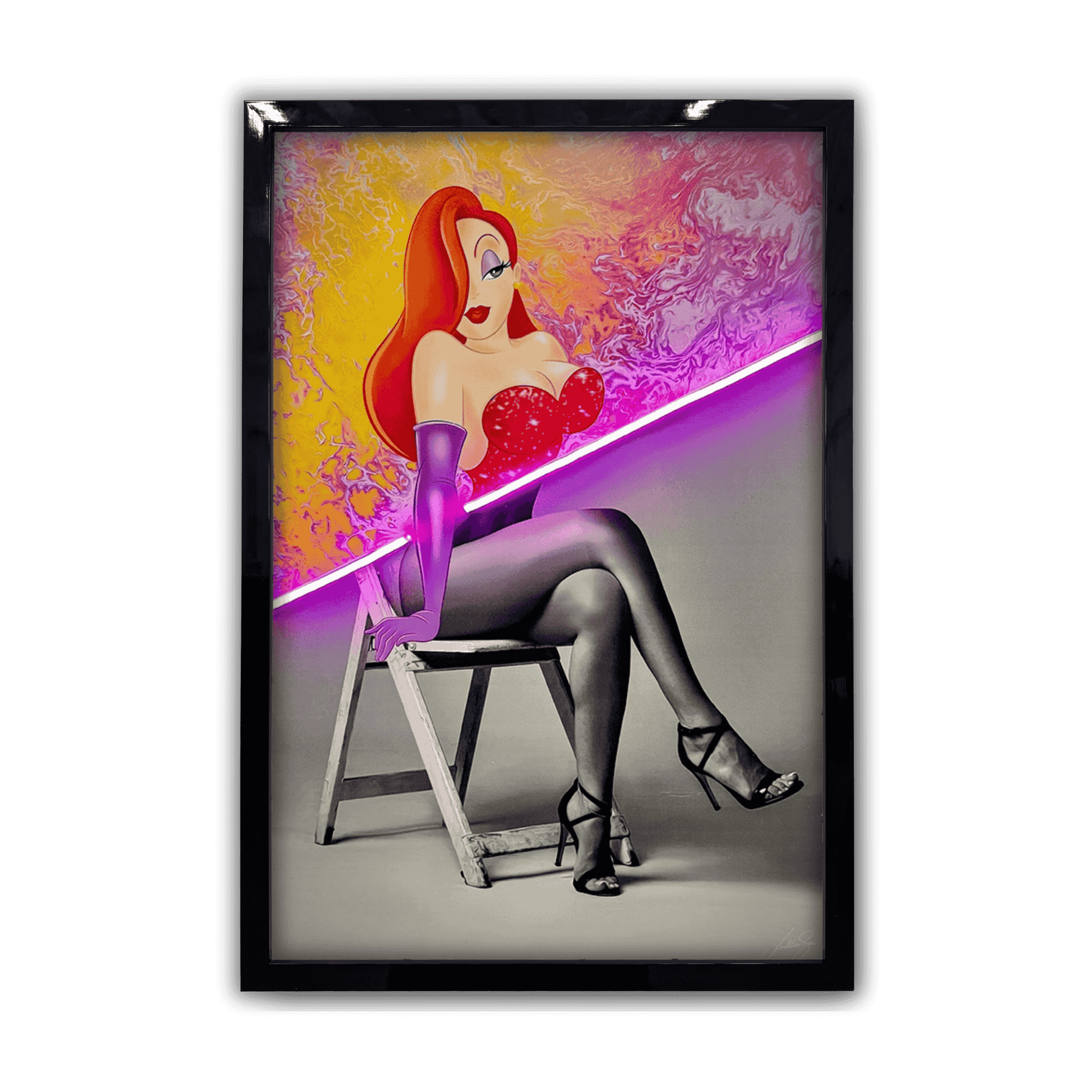 Jessica Unveiled | Led Wall Art