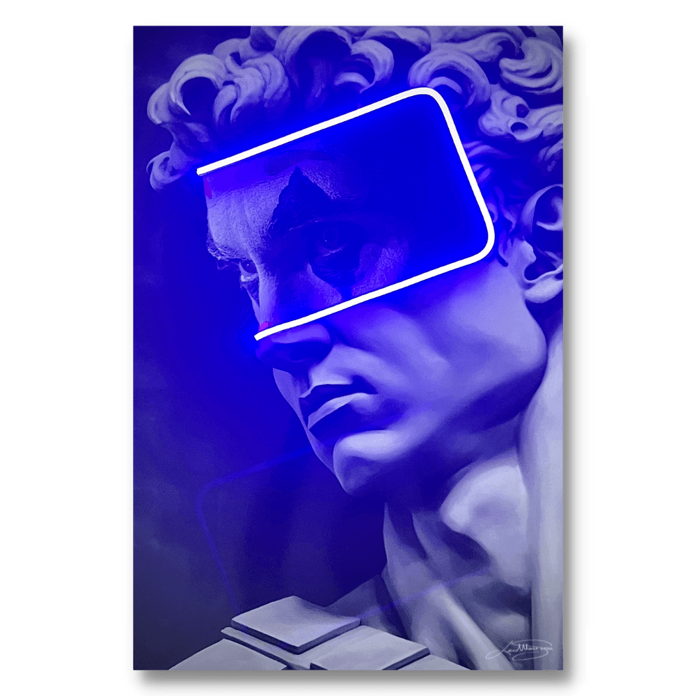 Joker David Statue | Led Wall Art - LEDMansion | Led Wall Art