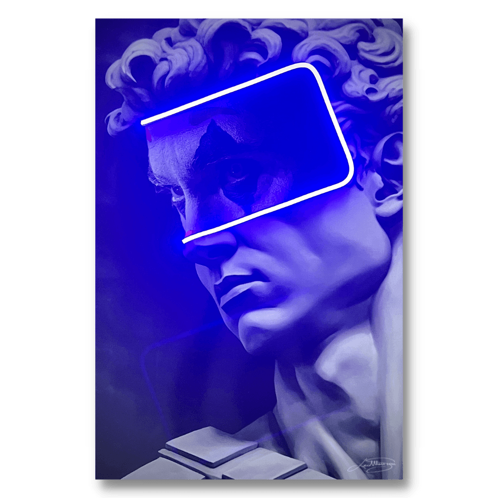 Joker David Statue - LEDMansion, Poster For Bedroom Wall | Joker David Statue Poster | LEDMANSION