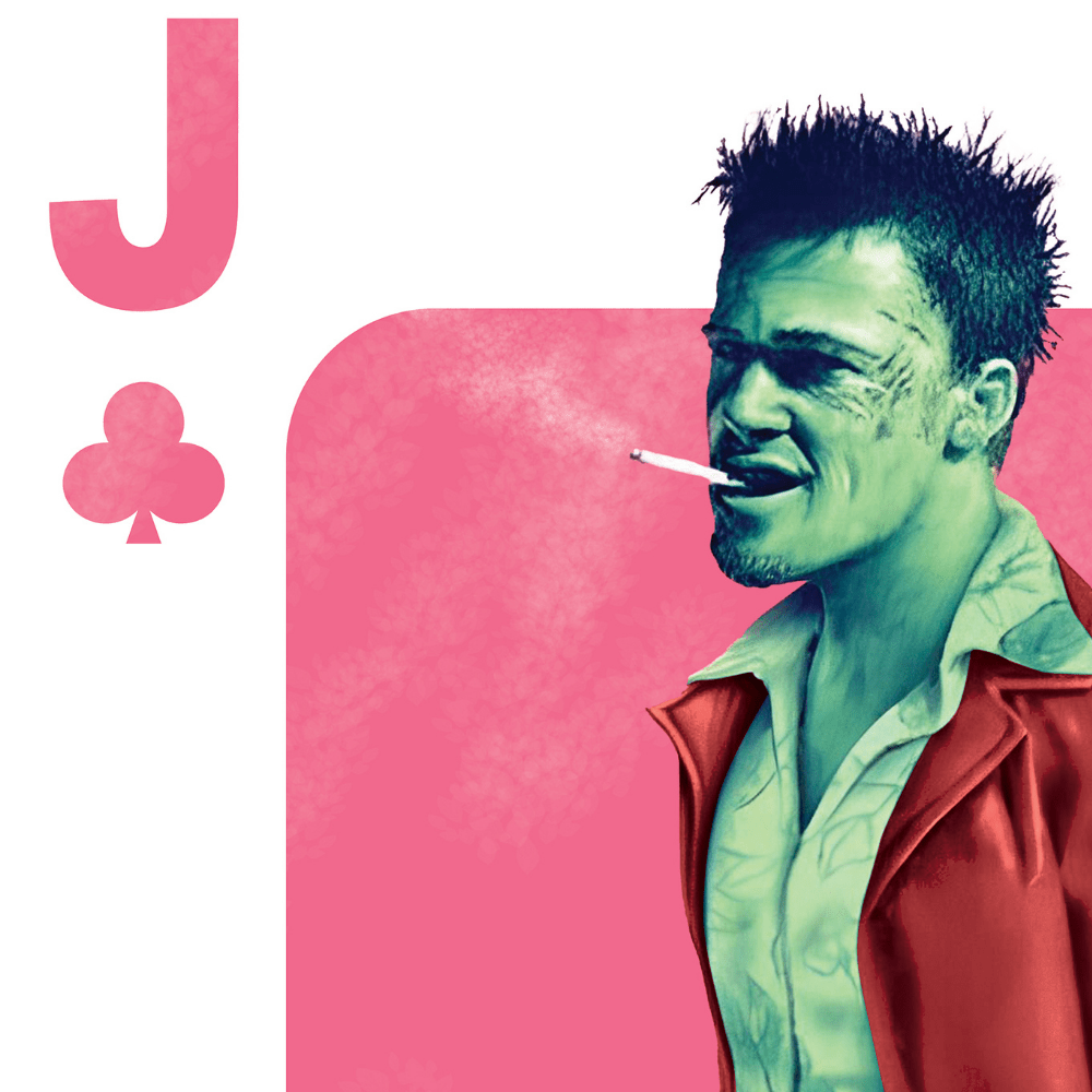 Joker Fight Club | Poster Edition - LEDMansion | Led Wall Art