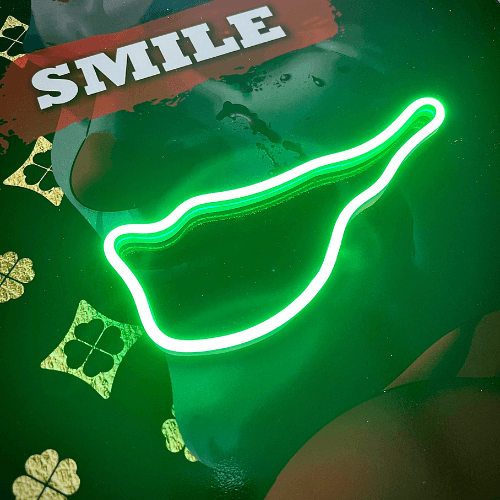 Joker Smile | Led Wall Art - LEDMansion | Led Wall Art