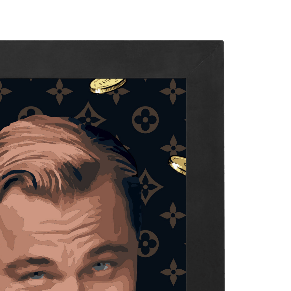 Leonardo Champagne | Poster Edition - LEDMansion | Led Wall Art